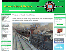 Tablet Screenshot of churchstreetmodels.co.uk